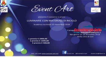 Luminarie con materiali di riciclo. Ecco il concorso artistico dedicato al rispetto dell’ambiente