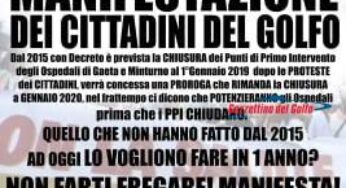 Chiusura dei Punti di Primo Intervento, domani la manifestazione a Gaeta