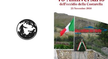 Formia, commemorazione 75° eccidio della Costarella a Trivio