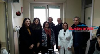 La LILT Gaeta/Sudpontino con il Vescovo Vari incontra utenti e personale del Servizio oncologico del Dono Svizzero di Formia