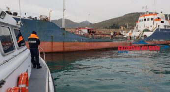 Incendio a bordo del “Sindaco Malvito”, esercitazione al porto di Gaeta (#foto)