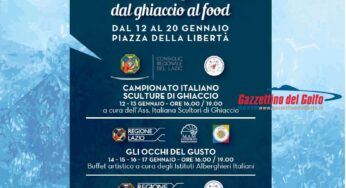 “Sculture e Fornelli”: dal ghiaccio al food, presentati i tre grandi eventi che chiuderanno la terza edizione di “Favole di Luce”