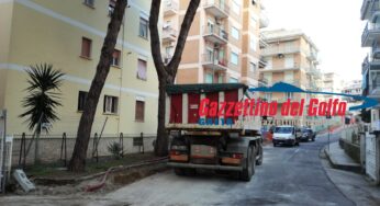 Gaeta, iniziati i lavori di restyling in Via Madonnella