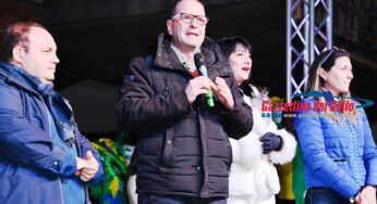 Carnevale a Gaeta, un esordio da applausi! Grande emozione in piazza per il Volo dell’Angelo!