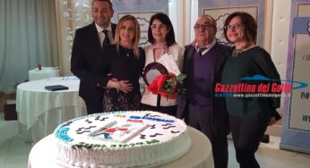 Annunziata Marciano, dirigente scolastica dell’istituto comprensivo Vitruvio Pollione, insignita del premio “Sublimitas” 2019, alto riconoscimento alla carriera