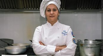 A cena con i prodotti del territorio