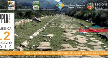 Appia Day Minturno, Itri, Fondi, Monte San Biagio. Domenica 12 maggio 2019 la celebrazione della Regina Viarum