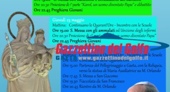 A Formia la reliquia di San Giovanni Paolo II