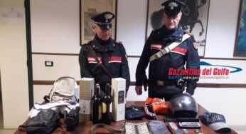 “Topo di appartamento” arrestato mentre trafuga refurtiva