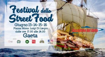 Gaeta Festival Street Food, dal 13 al 16 giugno