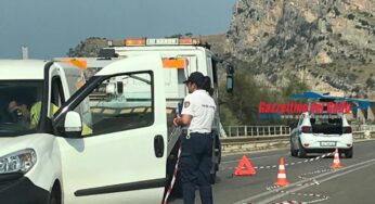 Incidente sulla Piana di Sant’Agostino. Flacca bloccata