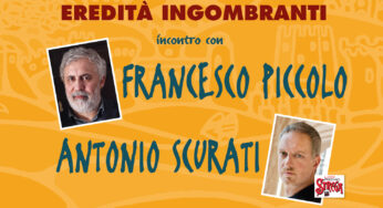 Gaeta, Francesco Piccolo e Antonio Scurati a “Libri sulla Cresta dell’onda”