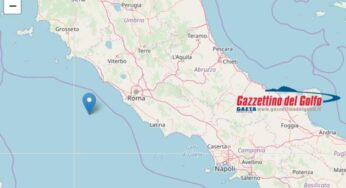 Terremoto nel Tirreno al largo della costa laziale