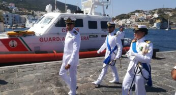 Ponza, cambio al comando della Guardia Costiera