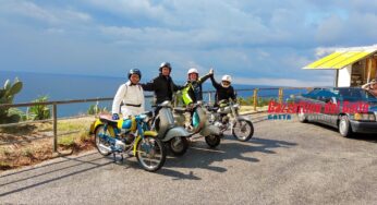 La passione per le moto d’epoca in una gara a squadre. La Brescia-Napoli fa tappa nel sud Pontino