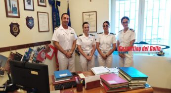Gaeta e Terracina: due giovani ufficiali in tirocinio alla Guardia Costiera