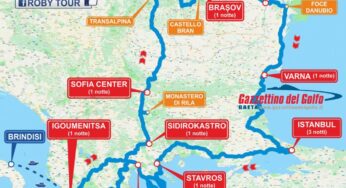 Roby Tour 2019, si parte! Dal 15 al 28 settembre Balcani e Turchia Europea (#video)