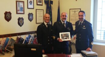Il direttore marittimo del Lazio in visita nel compartimento di Gaeta