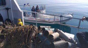 Pesca illegale, la Guardia Costiera sequestra 132 polpare