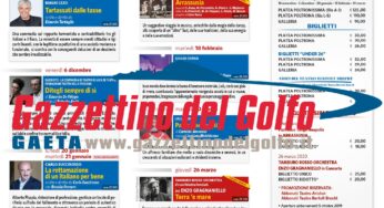 All’Ariston di Gaeta tutto pronto per la Stagione Teatrale 2019-20