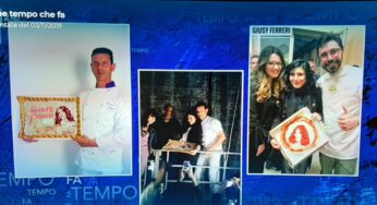 Itri, la pizza artistica di Ermanno Ruggieri a Che Tempo Che Fa (#foto-video)