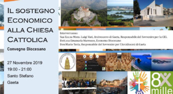 Gaeta, convegno sul sostegno economico alla Chiesa cattolica