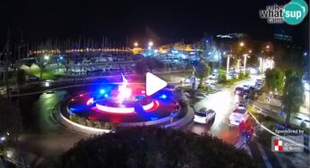Luminarie di Gaeta, webcam sulla Fontana di S.Francesco: Segui live lo spettacolo