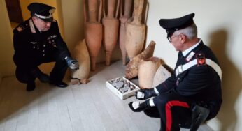 Trovato in possesso di reperti archeologici, denunciato 62enne