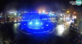Luminarie di Gaeta, webcam sulla Fontana di S.Francesco: Segui live lo spettacolo