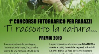 “Ti racconto la natura”, al via Concorso fotografico