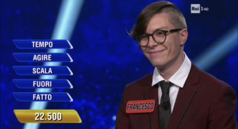 Francesco da Formia campione a ‘L’eredità’