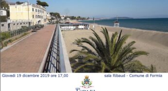 Formia, dibattito pubblico sulla variante al Piano di utilizzazione degli arenili