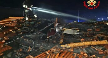 Fondi, incendio in abitazione e incidente stradale: l’intervento dei VVF