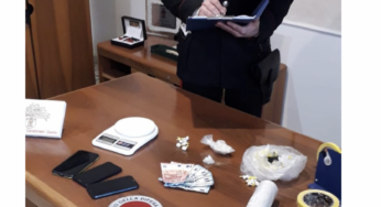 Gaeta, domiciliari per il giovane arrestato per spaccio e resistenza