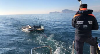 Formia, la Guardia Costiera recupera due unità alla deriva