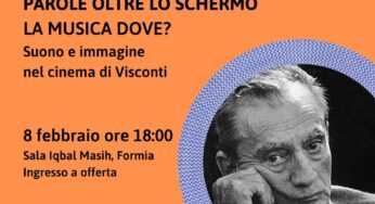 Formia, “Parole oltre lo schermo”: suoni e immagini nel cinema di Visconti