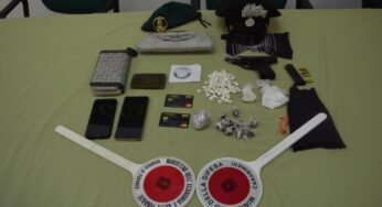 Blitz antidroga a Minturno, scarcerata la coppia