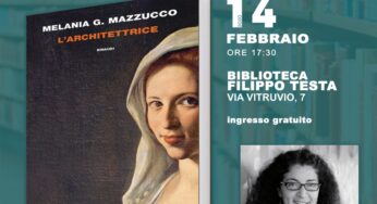 Appuntamenti letterari a Formia, Melania Mazzucco presenta “L’architettrice”