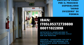 Formia, partita la raccolta fondi per il Dono Svizzero