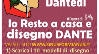 Formia, concorso per bambini “Io resto a casa e disegno Dante”