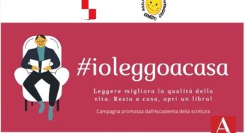 “Io leggo a casa”, l’iniziativa