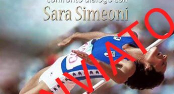 Formia, rinviato incontro con la campionessa olimpionica Sara Simeoni