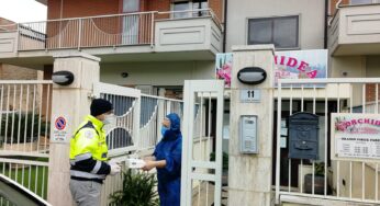 Continua la distribuzione di mascherine all’interno della città di Formia