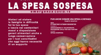 Coronavirus, a Formia parte “La Spesa Sospesa”
