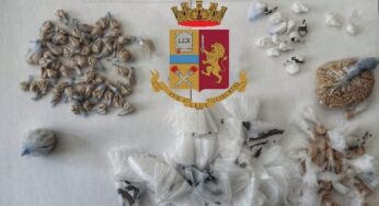 Formia, trovato in possesso di droga: arrestato dalla Polizia di Stato alla stazione ferroviaria