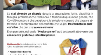 Gaeta, “Media con Noi” entra a far parte della Rete Sociale Istituzionale #LONTANIMAUNITI