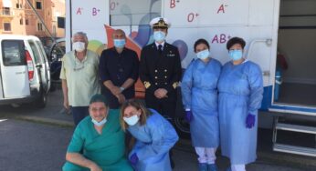 Gaeta, test COVID-19 per il personale della Guardia Costiera
