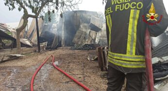 Sperlonga, violento incendio in area rurale (FOTO-VIDEO)