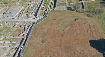 Parte l’attività di scavo sul castrum dell’Antica Minturnae