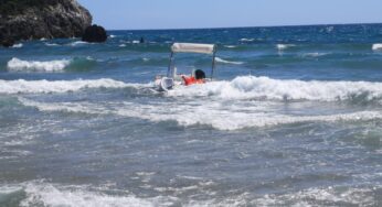 Gaeta, affonda imbarcazione all’Ariana. Salvi tre diportisti